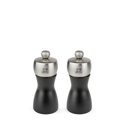 Peugeot - Fidji Set Pepper And Salt Mills Black Wood/Stainless 12cm - Limolin 