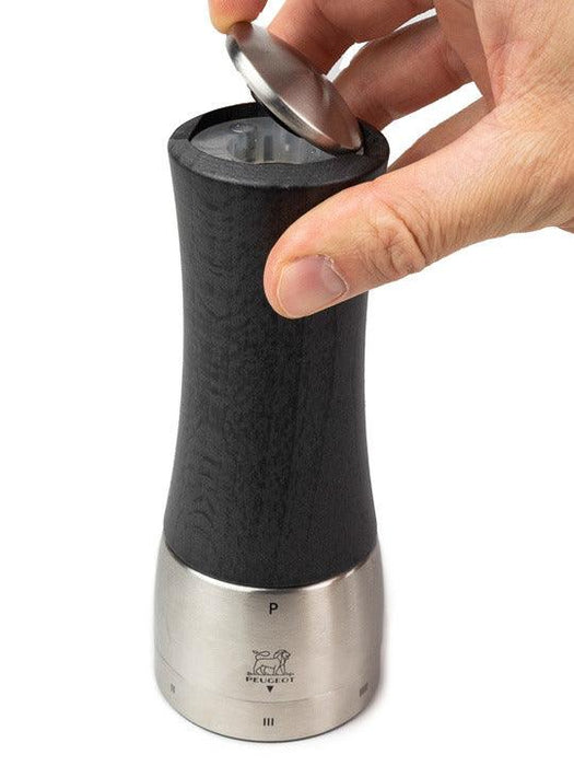 Peugeot - Madras Pepper Mill Wood/Stainless Graphite 16cm - Limolin 