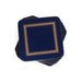 Pimpernel - Classic Midnight Blue Coasters Set of 6 | 4 x 4 Inches