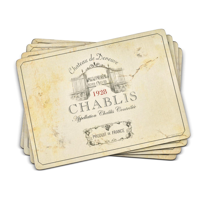 Pimpernel - Vin de France Large Placemats | 15.7 x 11.7 Inch