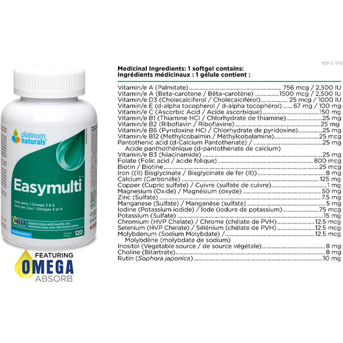 Platinum Naturals - Easymulti - 120 - Limolin 