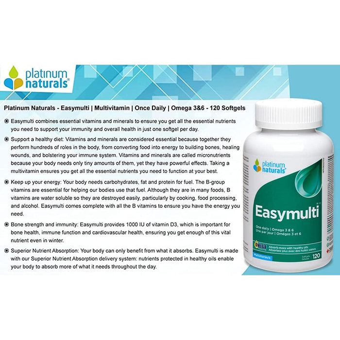 Platinum Naturals - Easymulti - 120 - Limolin 