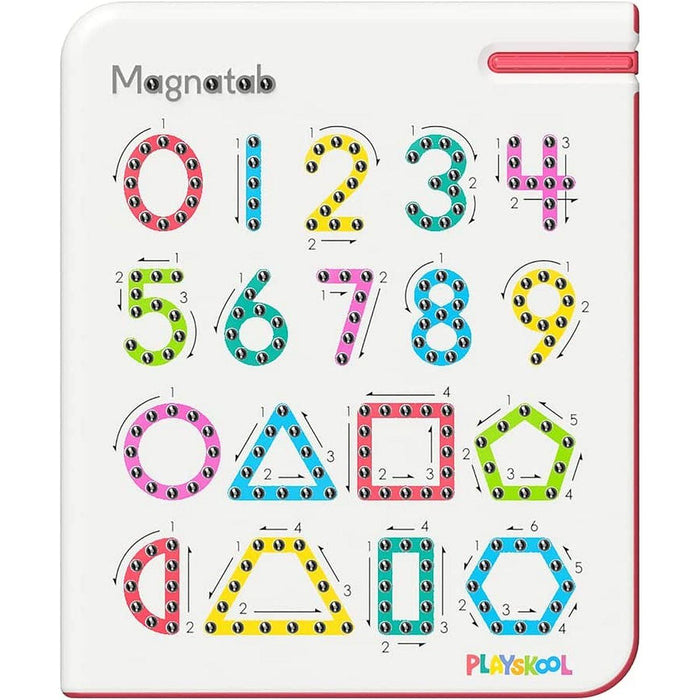 Play Monster - Playskool - Magnatab Numbers and Shapes - Limolin 