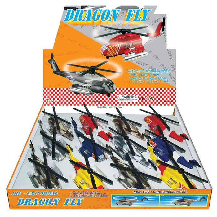 Playwell - Dragonfly Helicopters (12Pcs/Display) - Limolin 