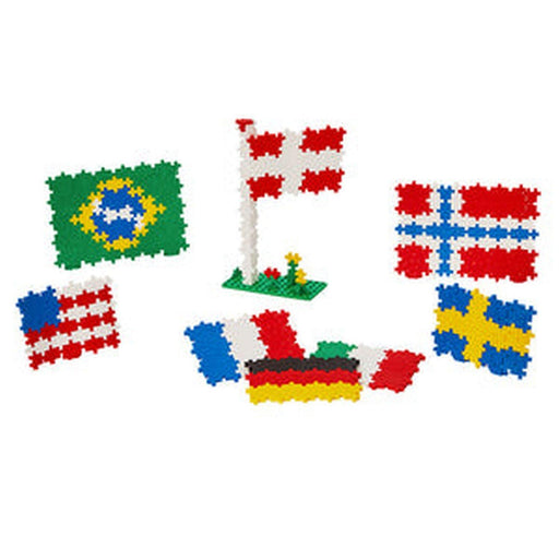 Plus-Plus - Learn To Build - Flags of The World - 600Pc (Mult) - Limolin 