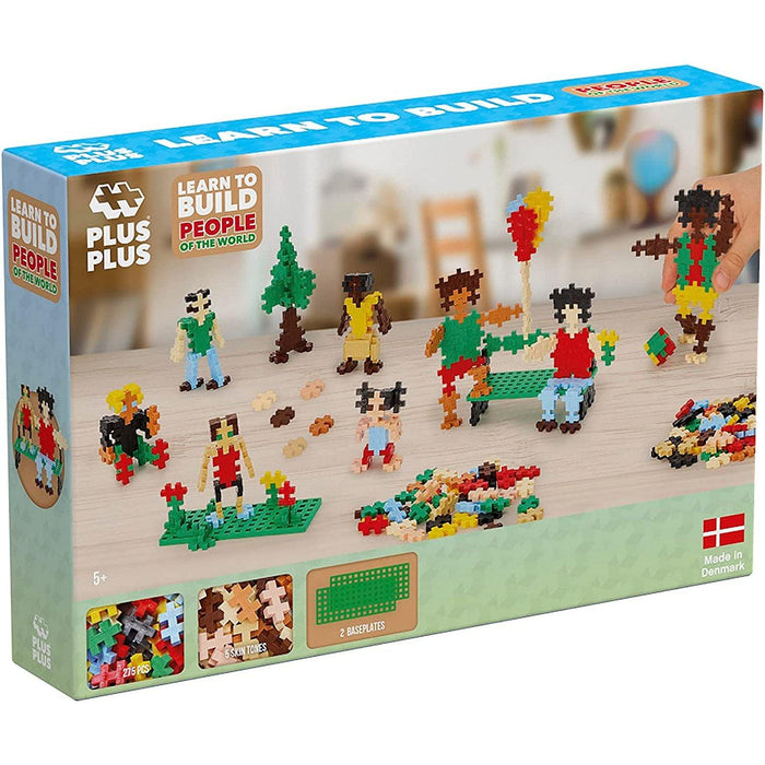 Plus-Plus - Learn To Build - People of The World - 275Pc (Mult) - Limolin 