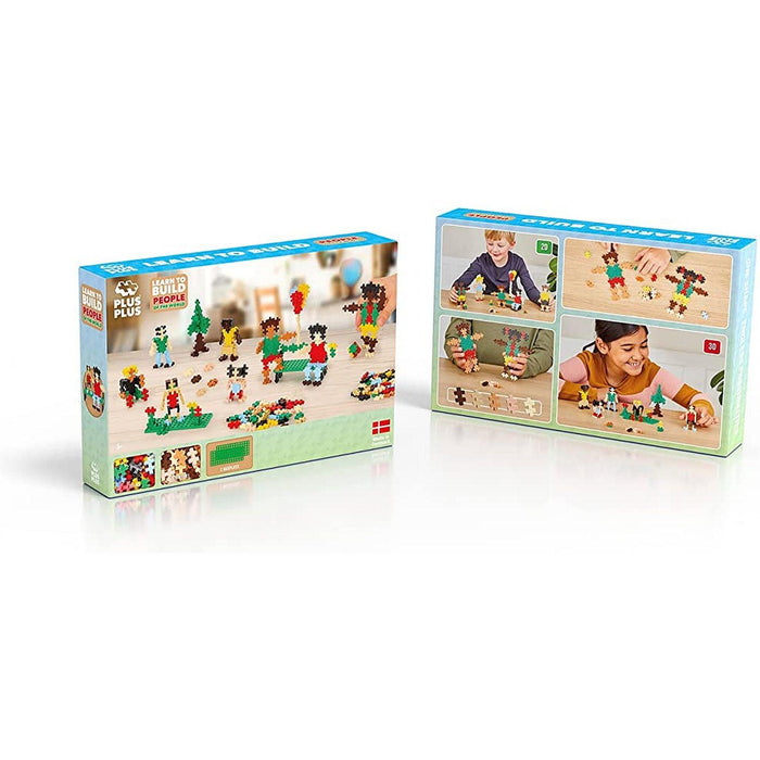 Plus-Plus - Learn To Build - People of The World - 275Pc (Mult) - Limolin 