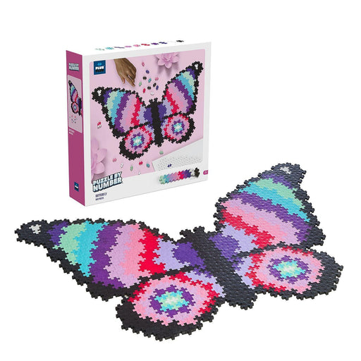 Plus-Plus - Puzzle By Number - Butterfly - 800Pc (Mult) - Limolin 