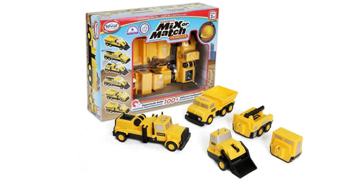 Popular Playthings - Mix or Match Vehicles Construction (Bilingual) - Limolin 