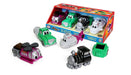 Popular Playthings - Mix or Match Vehicles Junior - Set 2 (Bilingual) - Limolin 