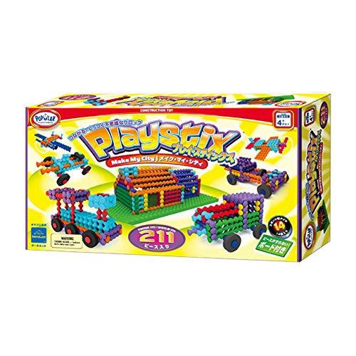 Popular Playthings - Playstix Deluxe Set 211-Piece - Limolin 