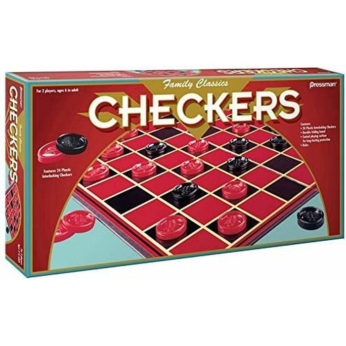 Pressman - Checkers - Family Classics - Limolin 