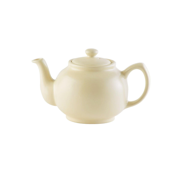 Price & Kensington - MATTE Teapot 2cup Cream 450ml/15oz