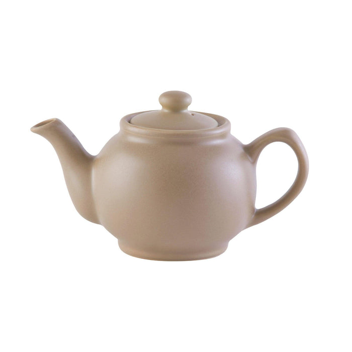 Price & Kensington - MATTE Teapot 6cup Taupe 1100ml/35oz