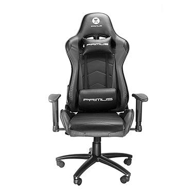 Primus - Gaming Chair Thronos 100T Racing Black Ergonomic Backrest Headrest Lumbar Support - Limolin 