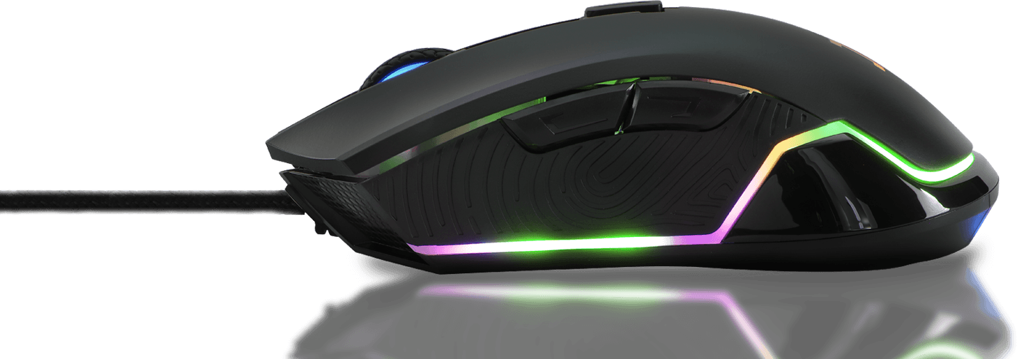 Primus - Gaming Mouse Gladius 8200T 8200dpi Precision 6 Button Wired RGB Illuminated - Limolin 