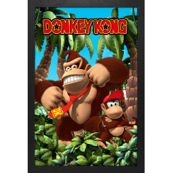 Pyramid America - Donkey Kong - Jungle - 11"x17" Gel Print