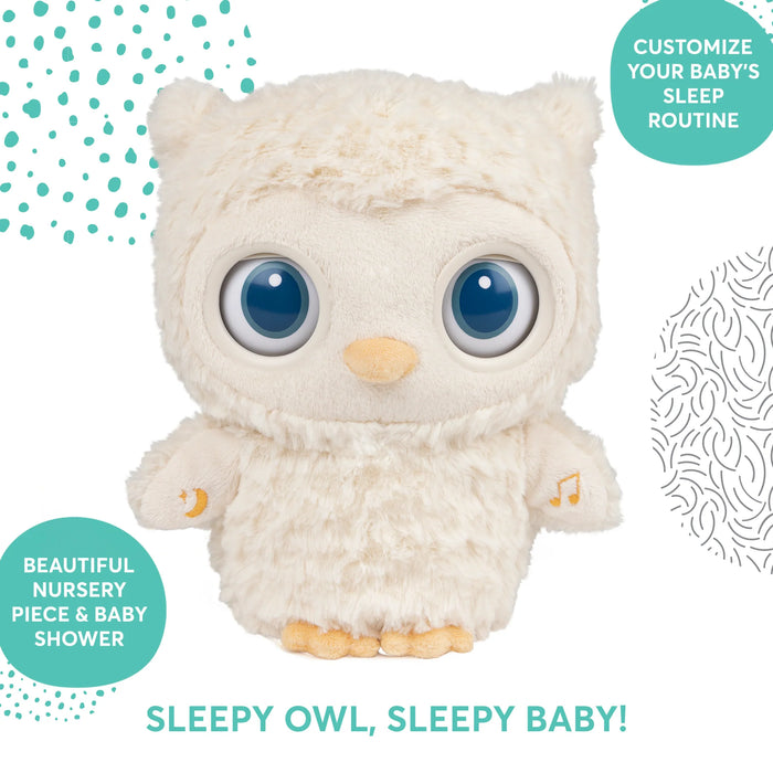 Gund - Baby - 8" Sleepy Eyes Owl Soother Animated Plush