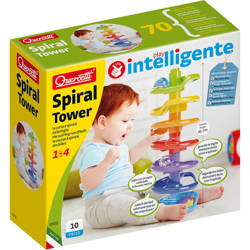 Quercetti - Spiral Tower - 10-Piece (Mult) - Limolin 