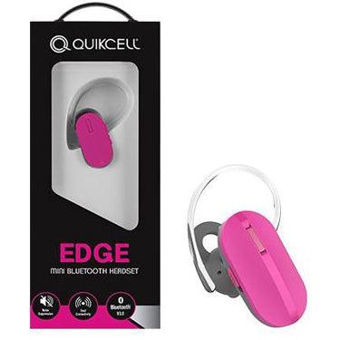 QuikCell - Edge Mini Bluetooth 3.0 Headset Pink with mic - Limolin 