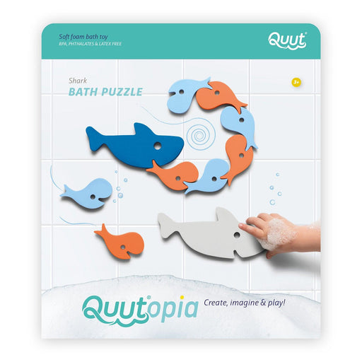 Quut - Quutopia - Bath Puzzle - Shark - Limolin 