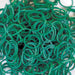 Rainbow Loom - FF - Bands - Dark Green - Limolin 