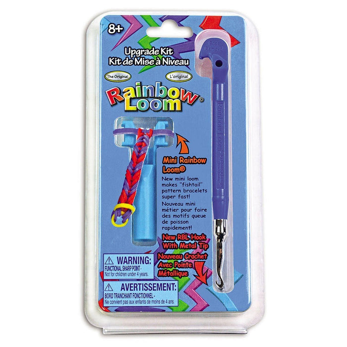 Rainbow Loom - FF - Upgrade Kit - Blue Metal Hook - Limolin 
