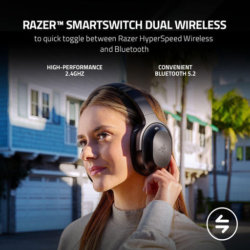 Razer - Gaming Headset Wireless Barracuda Pro (RZ04 - 03780100 - R3U1) - Limolin 