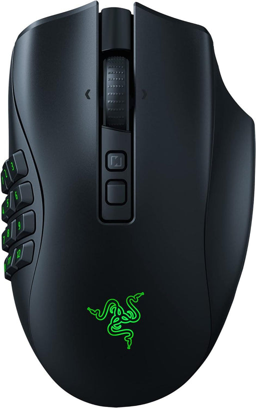 Razer - Gaming Mouse Wireless MMO Naga V2 Pro - Black