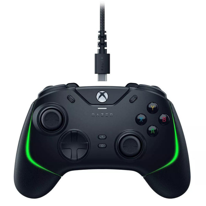 Razer - Xbox Gaming Controller Wired Wolverine V2 35mm Chroma 6 Additional Multi-function Buttons - Black