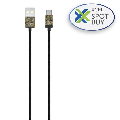 RealTree - Charge & Sync USB-C - A Cable 3ft Camo Print - Limolin 