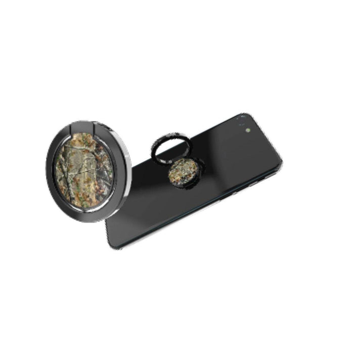 RealTree - Phone Kickstand 360 Degrees Rotating Camo/Aluminum Finish - Limolin 