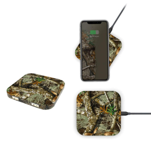 RealTree - Qi Wireless Charger 2Port USB 5V/1Amp Camo Print - Limolin 