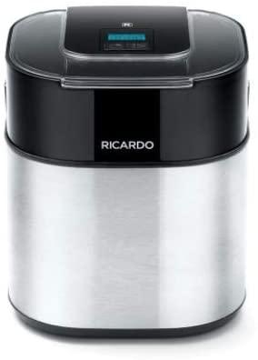 Ricardo - Ice Cream Maker 1.5L Stainless Steel - Limolin 
