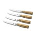 Ricardo - Set of 4 Acacia Wood Steak Knives - Limolin 