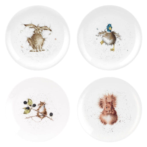 Royal Worcester - Coupe Salad Plate 8" (Set of 4) - Assorted - Limolin 