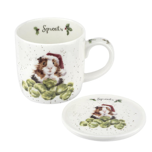 Royal Worcester - Mug & Coaster Sprouts 11oz - Limolin 