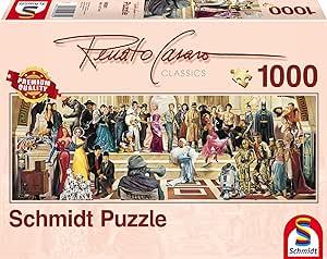 Schmidt - 100 Years Of Film Panoramic (1000-Piece Puzzle)