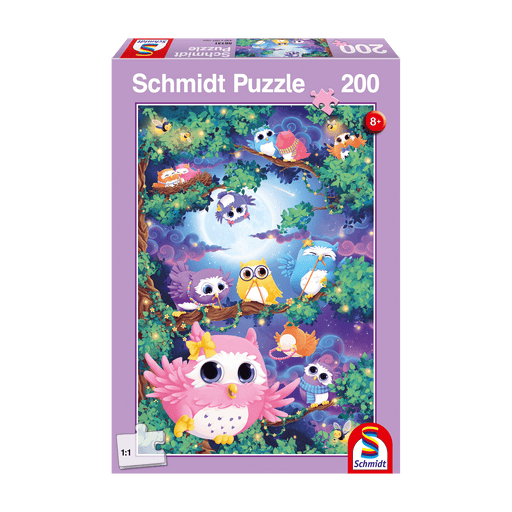 Schmidt - In The Owl Forest (200-Piece Puzzle)