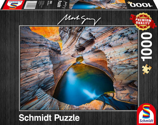 Schmidt - Indigo - Mark Gray (1000-Piece Puzzle)