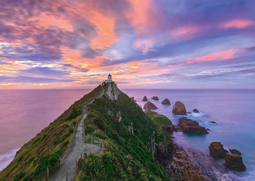 Schmidt - Nugget Point Lighthouse, New Zealand - Mark Gray (3000-Piece Puzzle)
