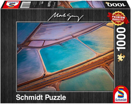 Schmidt - Pastels - Mark Gray (1000-Piece Puzzle)