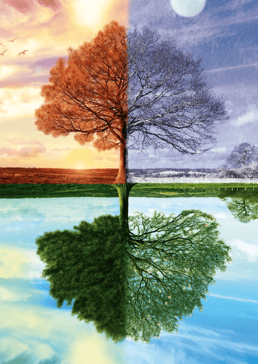Schmidt - The Tree Of The 4 Seasons (500-Piece Puzzle)