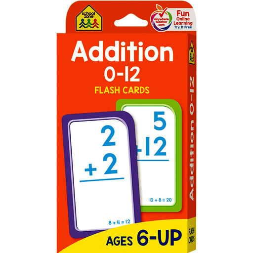 School Zone - Addition Flash Cards - Limolin 