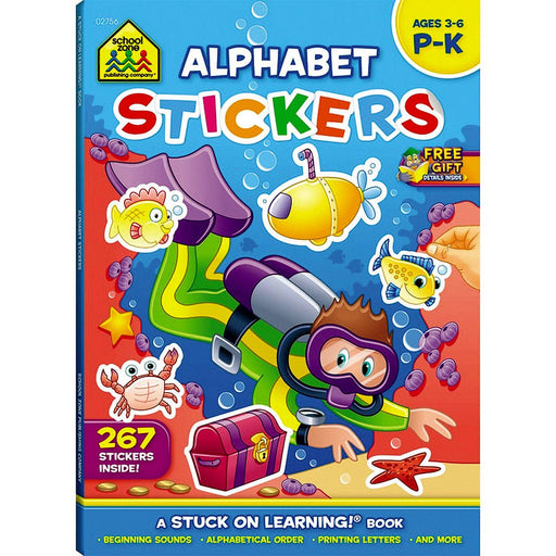 School Zone - Alphabet Stickers - Limolin 