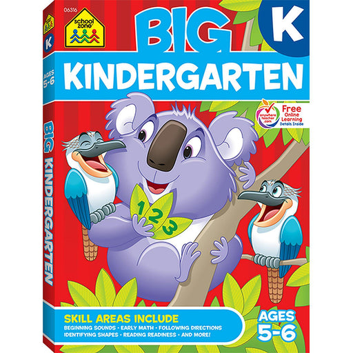 School Zone - Big Kindergarten Book - Limolin 