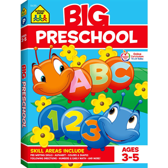 School Zone - Big Pre - School Book - Limolin 