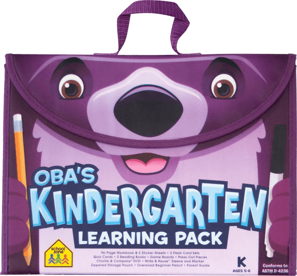 School Zone - Oba’s Kindergarten Learning Pack