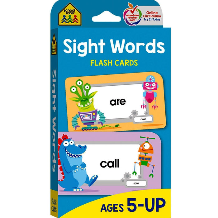 School Zone - Sight Words Flash Cards - Limolin 