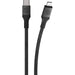 Scosche - Charge & Sync Lightning to USB-C MFI Braided Cable Strikeline Premium 6ft Space Grey - Limolin 